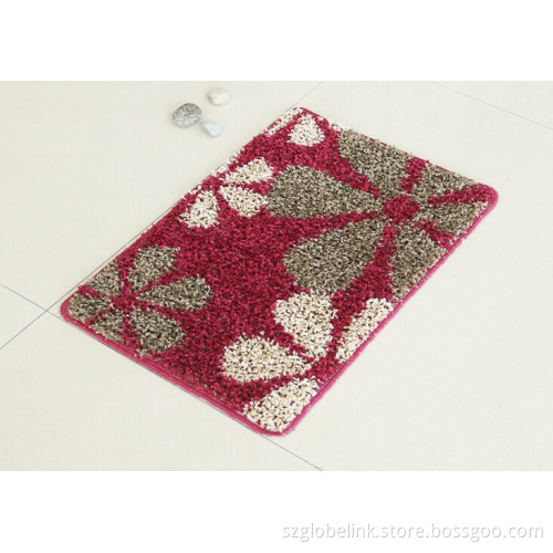 Comfortable PP Rugs, with Elbow Yarns, Orchid Pattern